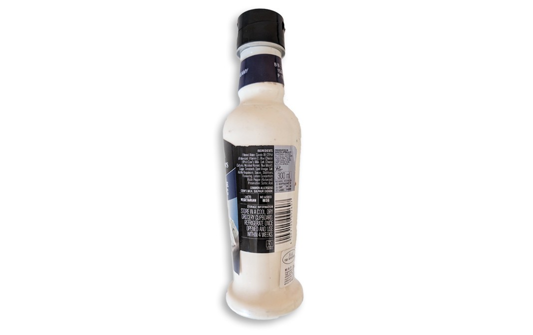 Ina Paarman's Blue Cheese Dressing Creamy   Glass Bottle  300 millilitre